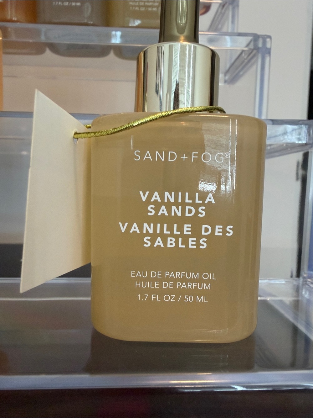 Sand and Fog ~ Vanilla Sands Oil Dropper 1.7 oz